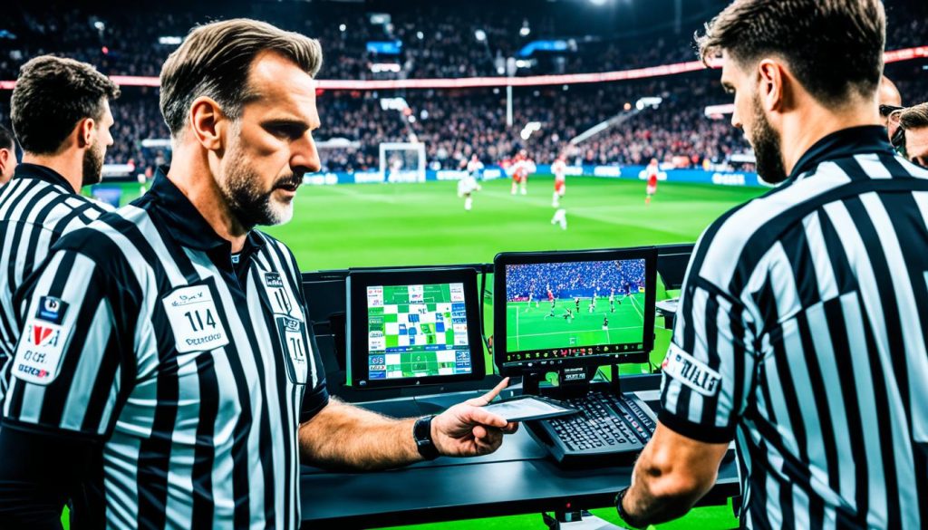tecnologia VAR na decisão de jogos
