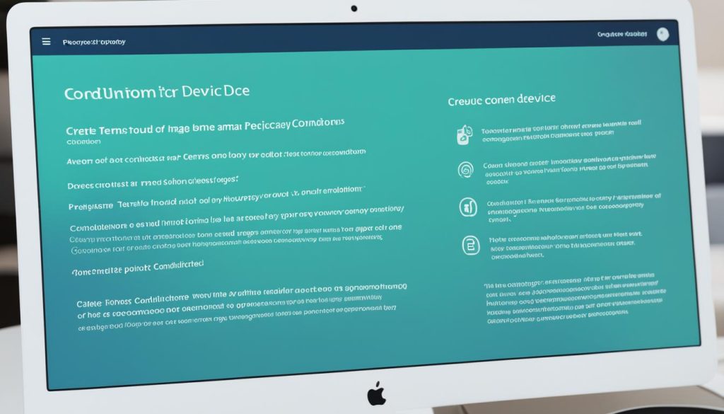 termos e condições em dispositivos IoT
